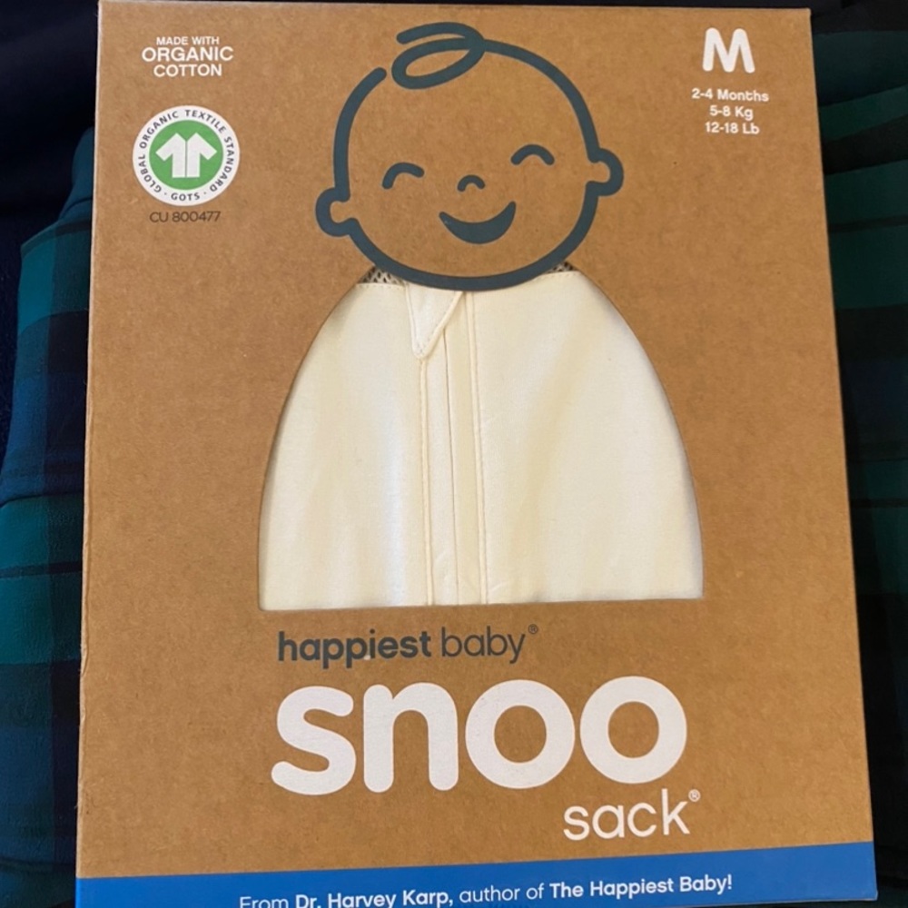 Snoo happiest baby sleep sack M 2-4 months NIB